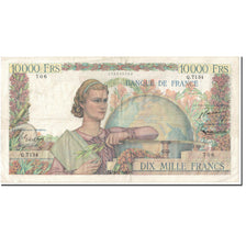 Francia, 10,000 Francs, Génie Français, 1954, 1954-01-07, MB, Fayette:50.71