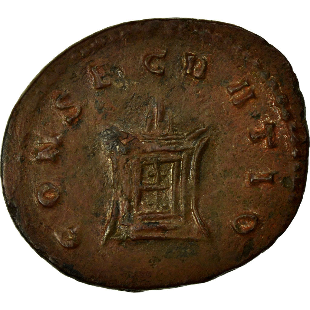 Coin, Claudius II (Gothicus), Antoninianus, 272, Rome, AU(55-58), Billon