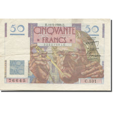 Francia, 50 Francs, Le Verrier, 1949, 1949-05-19, MB, Fayette:20.12, KM:127b