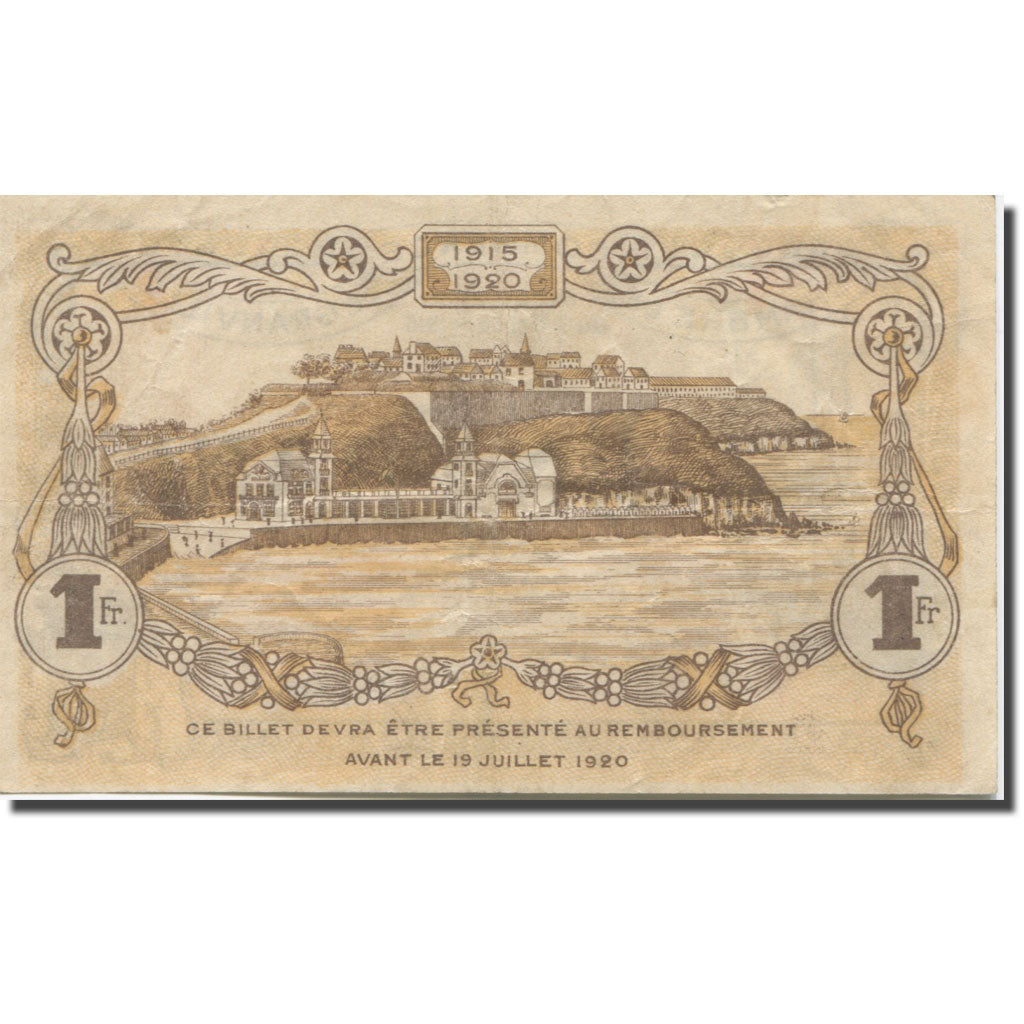France, Granville, 1 Franc, 1916, EF(40-45), Pirot:60.13