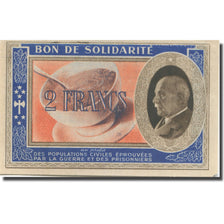France, Bon de Solidarité, 2 Francs, 1941, VF(30-35)