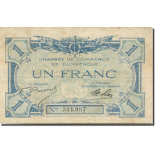 France, Dunkerque, 1 Franc, VF(20-25), Pirot:54-5