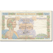 Francia, 500 Francs, La Paix, 1940, 1940-06-20, BC, Fayette:32.3, KM:95a