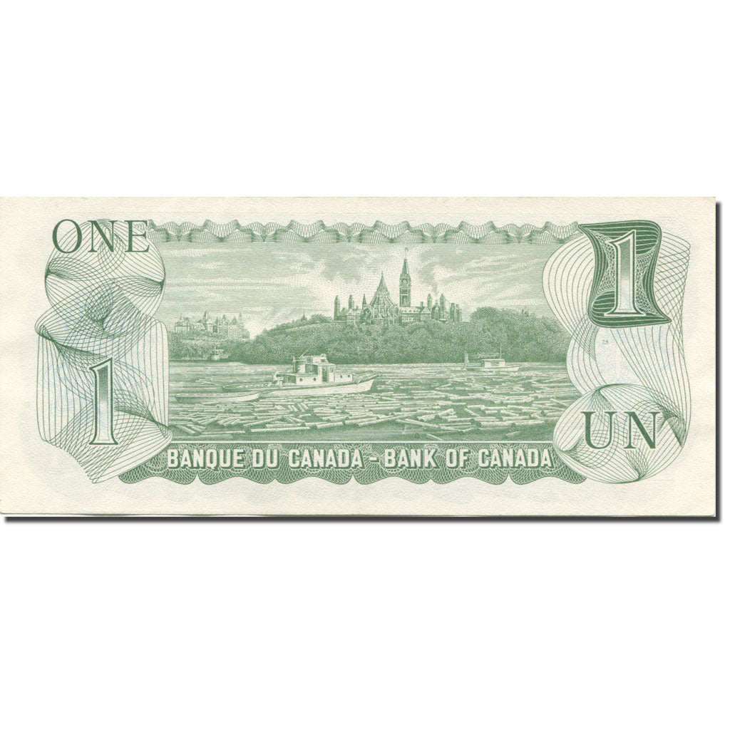 Banknote, Canada, 1 Dollar, 1973, Undated (1973), KM:85c, UNC(65-70)