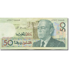 Banknote, Morocco, 50 Dirhams, 1987, Undated (1987/AH407), KM:61b, EF(40-45)