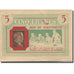 France, Bon de Solidarité, 5 Francs, 1941, EF(40-45)