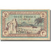 Banknote, Tunisia, 2 Francs, 1943, 1943-07-15, KM:56, VF(30-35)