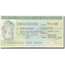 Banknote, Italy, 100 Lire, 1976, 1976-08-15, Bergamo, AU(55-58)