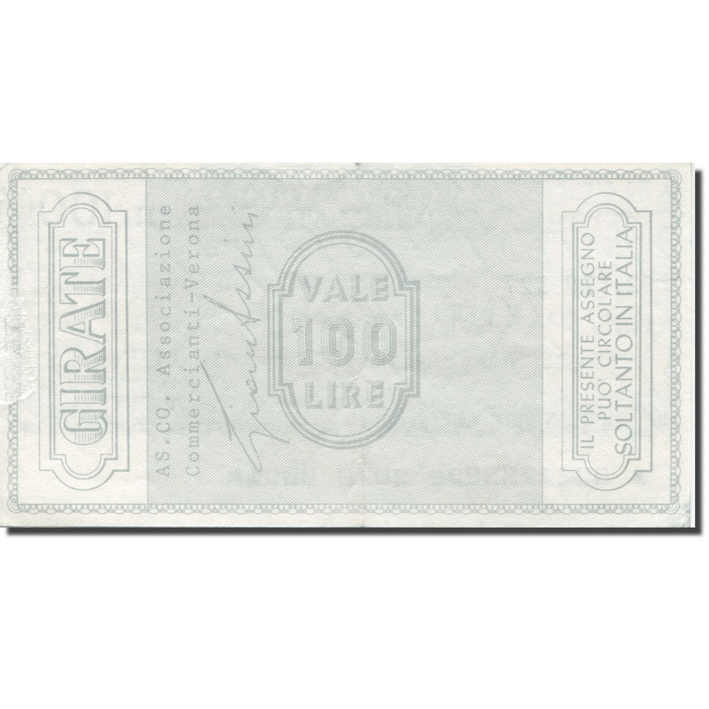 Banknote, Italy, 100 Lire, 1976, 1976-08-10, Verona, AU(55-58)