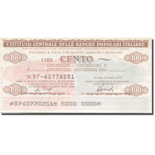 Banconote, Italia, 100 Lire, 1977, 1977-05-20, Bologna, BB+