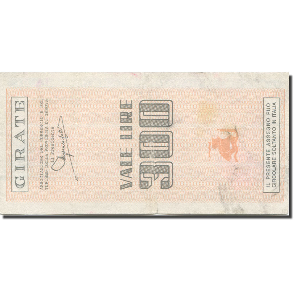 Geldschein, Italien, 300 Livres, 1977, 1977-02-15, Genova, S