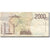 Banknote, Italy, 2000 Lire, 1990-1992, Undated (1990-92), KM:115, VF(20-25)