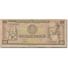 Banknote, Peru, 500 Soles De Oro, 1973, 1973-05-24, KM:104b, VG(8-10)