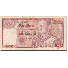 Banknote, Thailand, 100 Baht, 1978, Undated (1978), KM:89, VF(20-25)