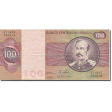 Banknote, Brazil, 100 Cruzeiros, 1981, Undated (1981), KM:195Ab, VF(20-25)