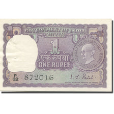 Banconote, India, 1 Rupee, 1969-1970, Undated (1969-70), KM:66, BB