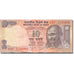 Banknot, India, 10 Rupees, 1997, Undated (1997), KM:89c, EF(40-45)