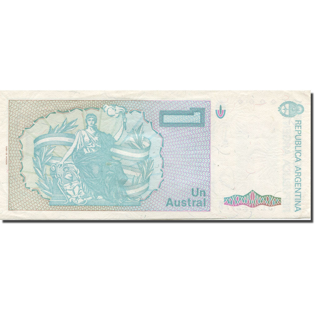 Banconote, Argentina, 1 Austral, 1986, Undated (1986), KM:323b, SPL-