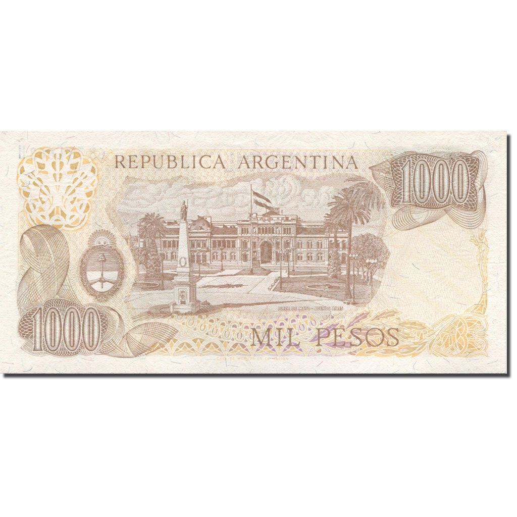 Nota, Argentina, 1000 Pesos, 1982, Undated (1982), KM:304d, UNC(65-70)