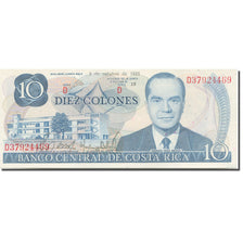 Banknote, Costa Rica, 10 Colones, 1985, 1985-10-02, KM:237b, UNC(65-70)