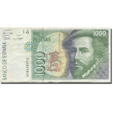 Banknote, Spain, 1000 Pesetas, 1992, 1992-10-12, KM:163, VF(20-25)