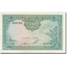 Billet, FRENCH INDO-CHINA, 5 Piastres = 5 Dong, 1953, Undated (1953), KM:106
