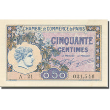 France, Paris, 50 Centimes, 1920, UNC(63), Pirot:97-31