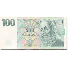 Banknote, Czech Republic, 100 Korun, 1997, Undated (1997), KM:18, AU(55-58)