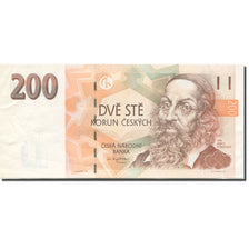 Banknote, Czech Republic, 200 Korun, 1998, Undated (1998), KM:19, AU(55-58)