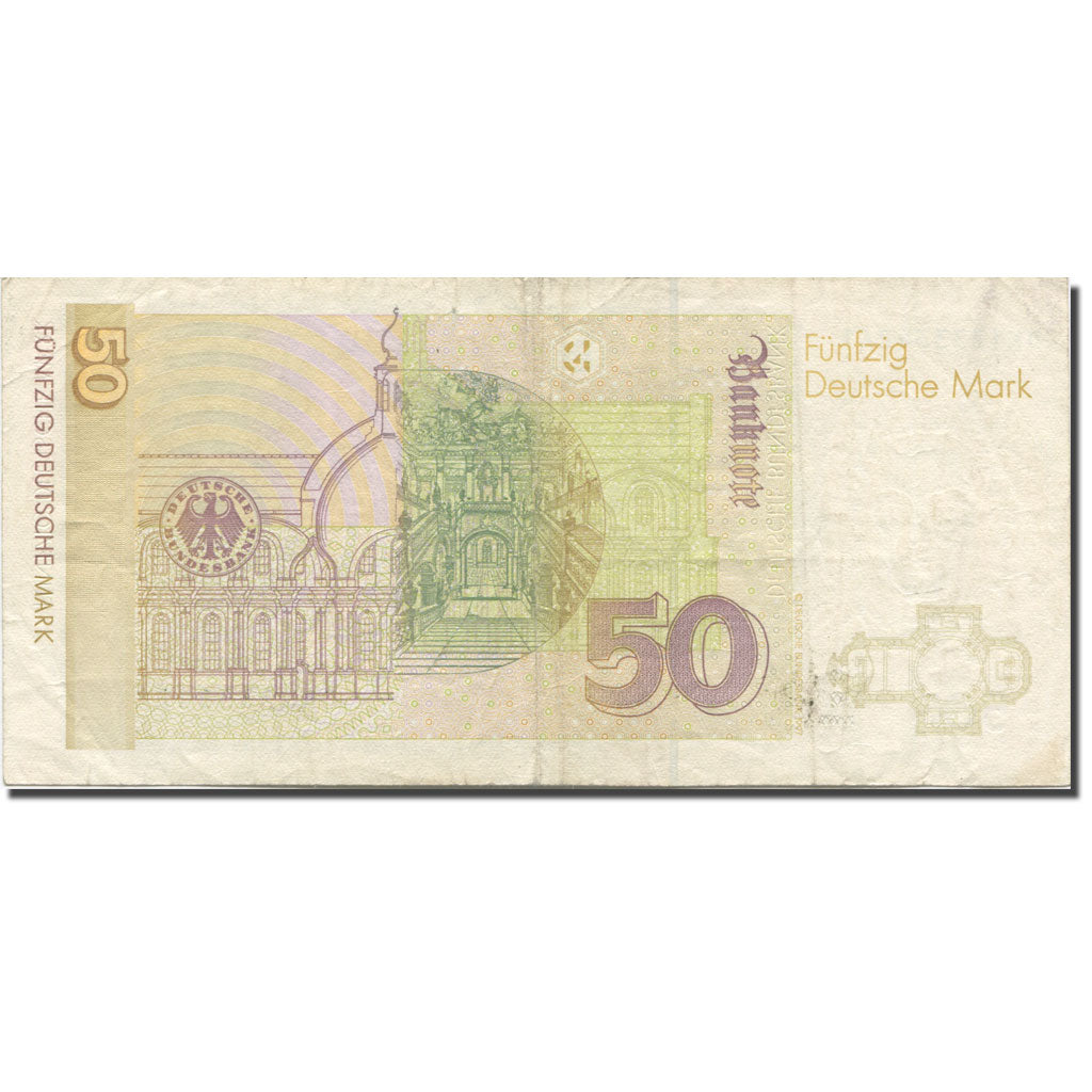 Banknote, GERMANY - FEDERAL REPUBLIC, 50 Deutsche Mark, 1996, 1996-01-02, KM:45