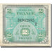 France, 2 Francs, Flag/France, 1944, SERIE DE 1944, EF(40-45), Fayette:VF16.2