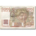 Francja, 100 Francs, Jeune Paysan, 1952, 1952-04-03, VF(20-25), Fayette:28.35