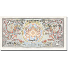 Banknote, Bhutan, 2 Ngultrum, 1981, Undated (1981), KM:6, UNC(65-70)