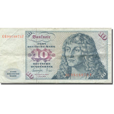 Banknote, GERMANY - FEDERAL REPUBLIC, 10 Deutsche Mark, 1977, 1977-06-01