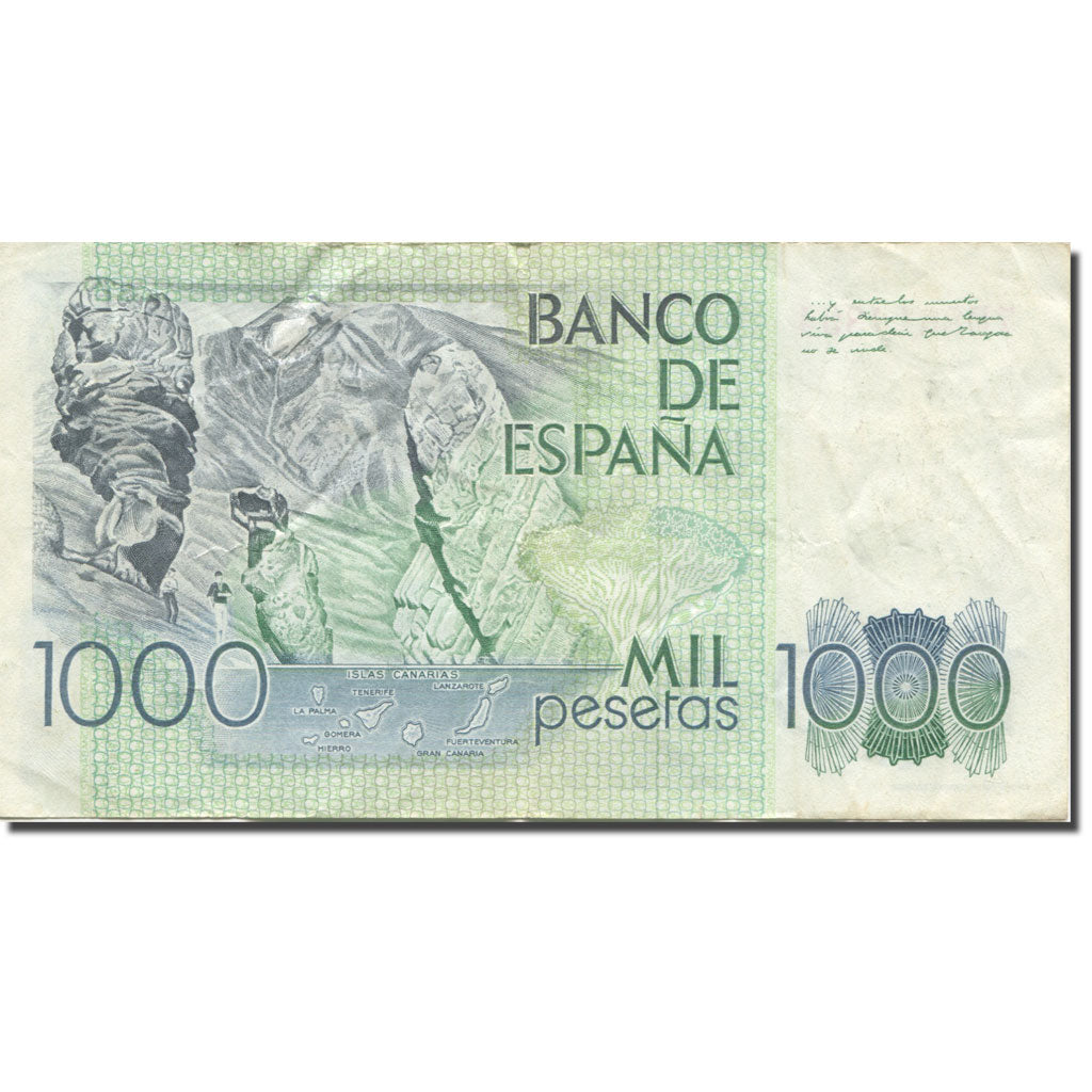 Banknote, Spain, 1000 Pesetas, 1979, 1979-10-23, KM:158, VF(30-35)