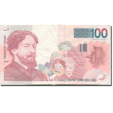 Nota, Bélgica, 100 Francs, 1995-2001, Undated (1995-01), KM:147, EF(40-45)