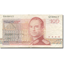 Geldschein, Luxemburg, 100 Francs, 1986, Undated (1986), KM:58a, S