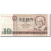 Banknote, Germany - Democratic Republic, 10 Mark, 1985, 1985 (Old Date : 1971).