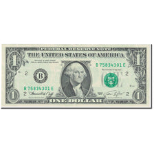 Banknote, United States, One Dollar, 1974, Undated (1974), KM:1574, AU(55-58)