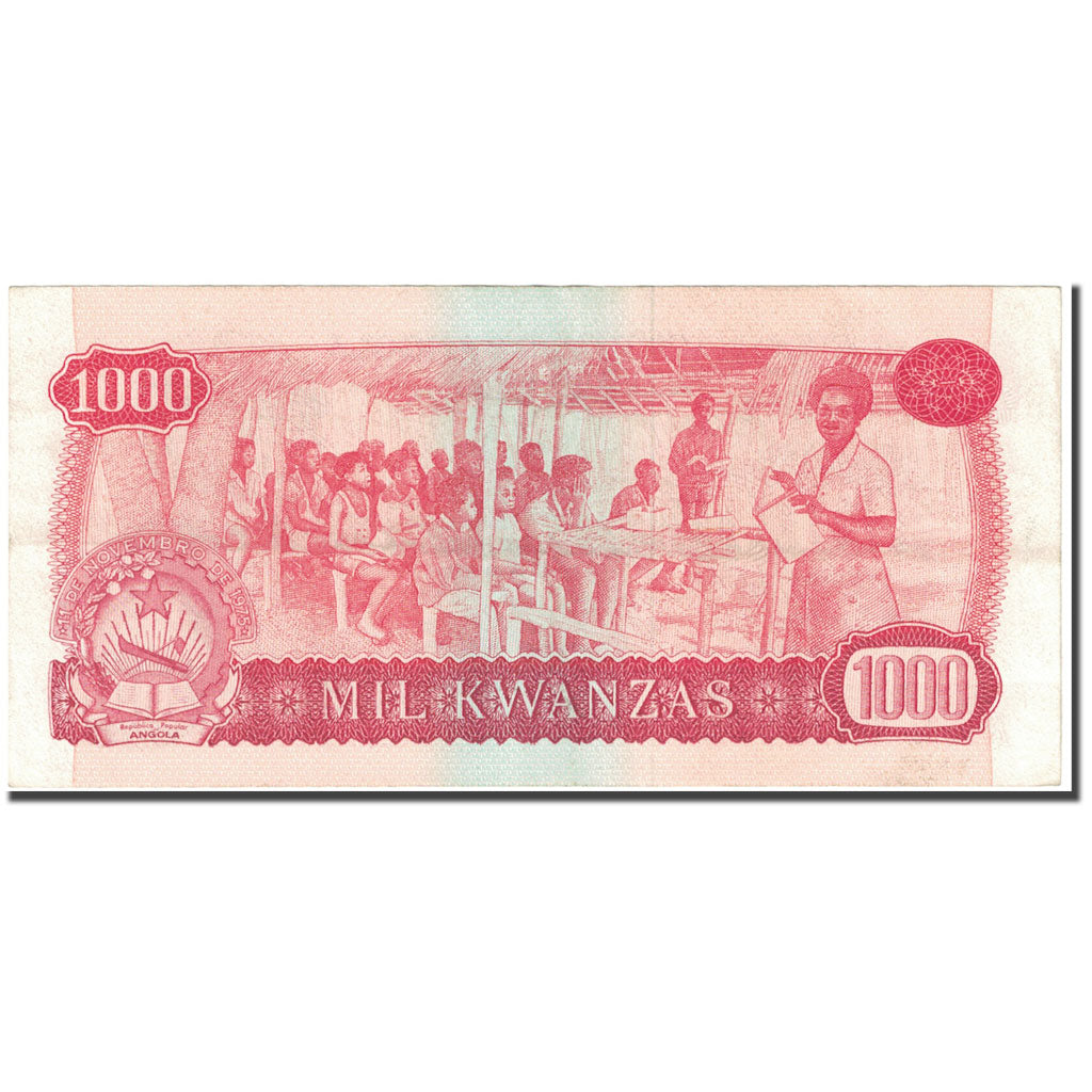 Biljet, Angola, 1000 Kwanzas, 1979, 1979-08-14, KM:117a, SUP