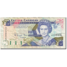 Banknote, East Caribbean States, 50 Dollars, 1993, Undated (1993), KM:29l