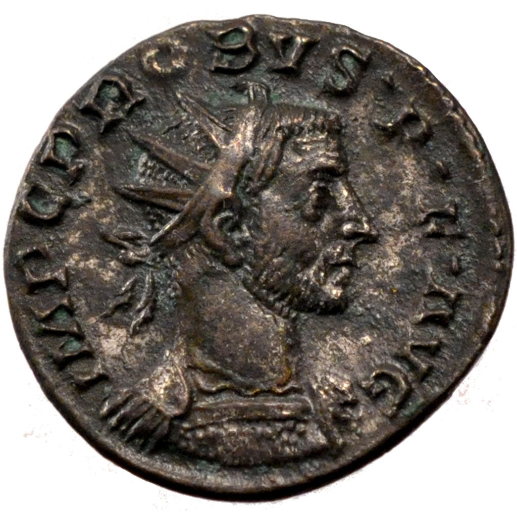 Probus, Antoninianus, Lyons, AU(50-53), Billon, Cohen #727, 3.50