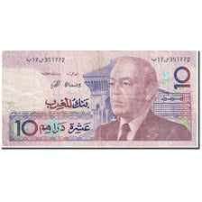 Banknote, Morocco, 10 Dirhams, 1991, 1991 (Old Date 1987/AH407), KM:63a