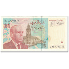 Banknote, Morocco, 20 Dirhams, 1996, 1996/AH1416, KM:67b, EF(40-45)