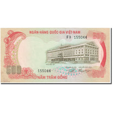 Banknot, Południowy Wiet Nam, 500 D<ox>ng, 1972, Undated (1972), KM:33a