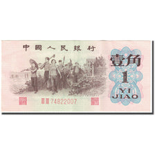 Banknote, China, 1 Jiao, 1962, Undated (1962), KM:877b, EF(40-45)