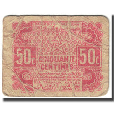 Banknote, Morocco, 50 Centimes, 1944, 1944-04-06, KM:41, VG(8-10)