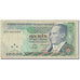 Banknote, Turkey, 10,000 Lira, 1989, Old Date : 14.01.1970 (1989)., KM:200