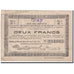 France, Oisy, 2 Francs, 1916, VF(20-25), Pirot:02-1704