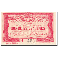 Francia, Le Tréport, 25 Centimes, 1916, BB, Pirot:71-25